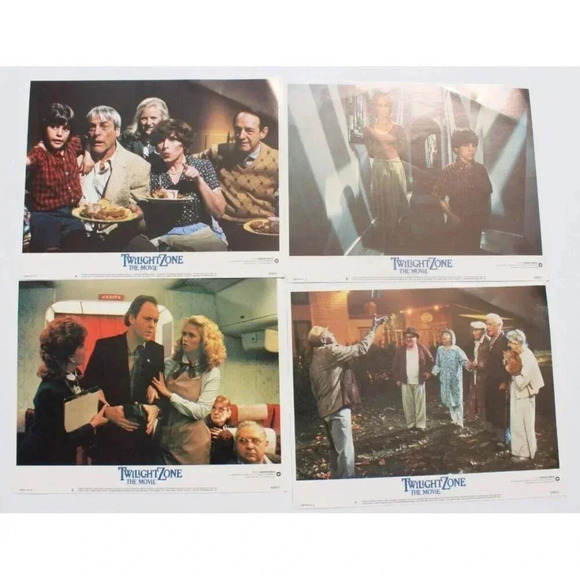 8 Vtg 1983 Twilight Zone The Movie Movie Promo Film Press Kit Lobby Card 11X14 - Picture 3 of 3